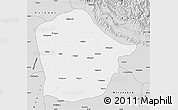 Silver Style Map of Bijnor