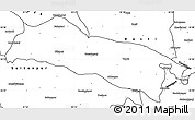 Blank Simple Map of Faizabad