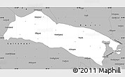 Gray Simple Map of Faizabad