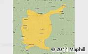 Savanna Style Map of Gorakhpur