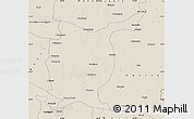Shaded Relief Map of Gorakhpur