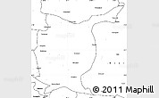 Blank Simple Map of Gorakhpur