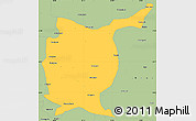Savanna Style Simple Map of Gorakhpur