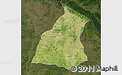 Satellite Map of Saharanpur, darken