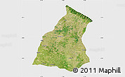 Satellite Map of Saharanpur, single color outside