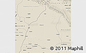 Shaded Relief Map of Saharanpur