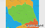 Political Map of Sitapur