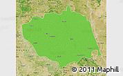 Political Map of Sitapur, satellite outside