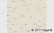 Shaded Relief Map of Sitapur