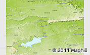 Physical 3D Map of Sonbhadra