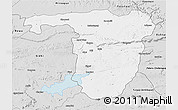 Silver Style 3D Map of Sonbhadra