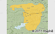 Savanna Style Map of Sonbhadra