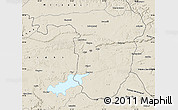 Shaded Relief Map of Sonbhadra