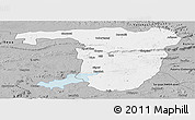 Gray Panoramic Map of Sonbhadra