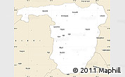 Classic Style Simple Map of Sonbhadra