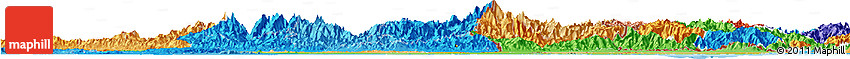 Political Shades Horizon Map of West Bengal