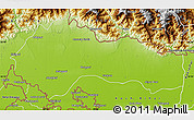 Physical Map of Jalpaiguri