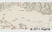 Shaded Relief Map of Jalpaiguri