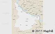 Classic Style 3D Map of Murshidabad