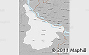 Gray 3D Map of Murshidabad
