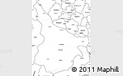 Blank Simple Map of Murshidabad