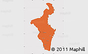 Political Map of Nadia (Krishnanagar), cropped outside