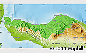Political Map of Kab. Buleleng, physical outside