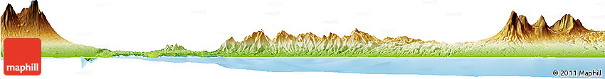 Physical Horizon Map of Kab. Jembrana