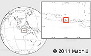 Blank Location Map of Kab. Karang Asem, highlighted parent region