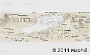 Classic Style Panoramic Map of Kab. Banjarnegara
