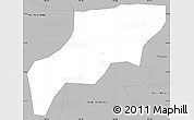 Gray Simple Map of Kab. Banjarnegara