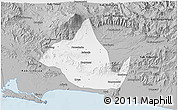 Gray 3D Map of Kab. Banyumas