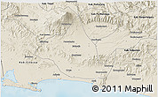 Shaded Relief 3D Map of Kab. Banyumas