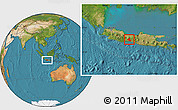 Satellite Location Map of Kab. Banyumas