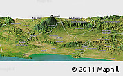 Satellite Panoramic Map of Kab. Banyumas