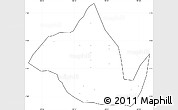 Blank Simple Map of Kab. Banyumas, cropped outside, no labels