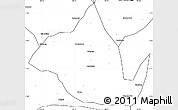 Blank Simple Map of Kab. Banyumas
