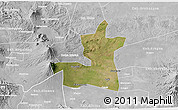 Satellite 3D Map of Kab. Boyolali, lighten, desaturated