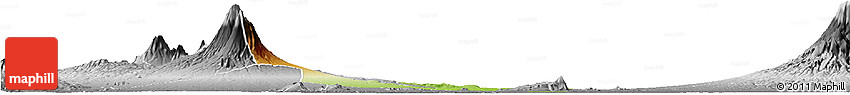 Physical Horizon Map of Kab. Boyolali, desaturated