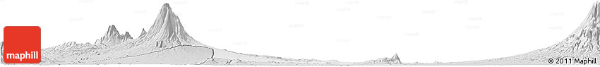 Silver Style Horizon Map of Kab. Boyolali