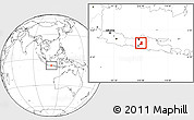 Blank Location Map of Kab. Boyolali