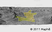 Satellite Panoramic Map of Kab. Boyolali, desaturated