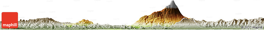 Physical Horizon Map of Kab. Brebes, semi-desaturated