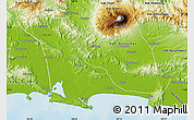 Physical Map of Kab. Cilacap