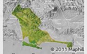 Satellite Map of Kab. Cilacap, lighten, desaturated