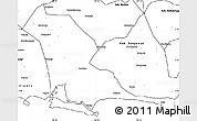 Blank Simple Map of Kab. Cilacap