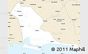 Classic Style Simple Map of Kab. Cilacap