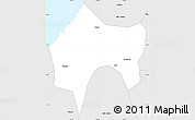 Silver Style Simple Map of Kab. Demak