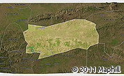 Satellite 3D Map of Kab. Grobongan, darken