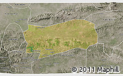 Satellite 3D Map of Kab. Grobongan, semi-desaturated